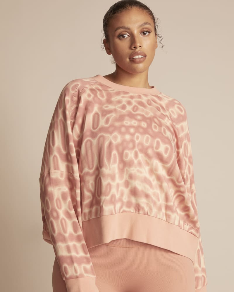 Adidas outlet rose sweater
